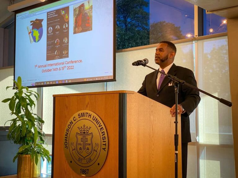 The International Institute of African Scholars Conference at Johnson C. Smith University